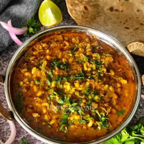 Matki Usal Recipe | मटकीची उसळ | Moth Beans Curry https://thespicycafe.com/wp-content/uploads/2023/12/1-matki-usal-matki-dal-moth-beans-curry-vegan-vegetarian-high-protein-easy-quick-simple-lunch-dinner-misal-pav-Maharashtrian-Indian-legume-healthy-nutritious-weightloss.png https://thespicycafe.com/matki-usal-recipe/