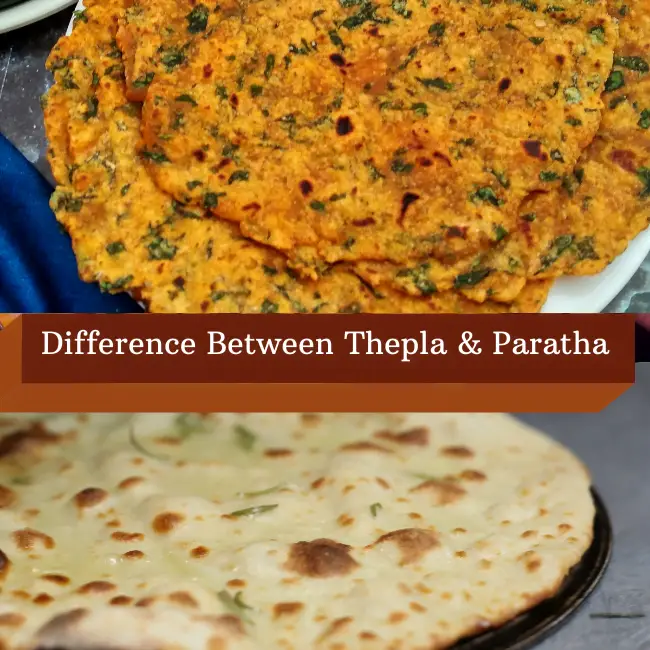 6 Unique Difference Between Thepla and Paratha https://thespicycafe.com/wp-content/uploads/2021/03/difference-between-thepla-and-paratha-methi-thepla-stuffed-aloo-paratha-indian-popular-famous-breakfast.png https://thespicycafe.com/food_faqs/6-unique-difference-between-thepla-and-paratha/