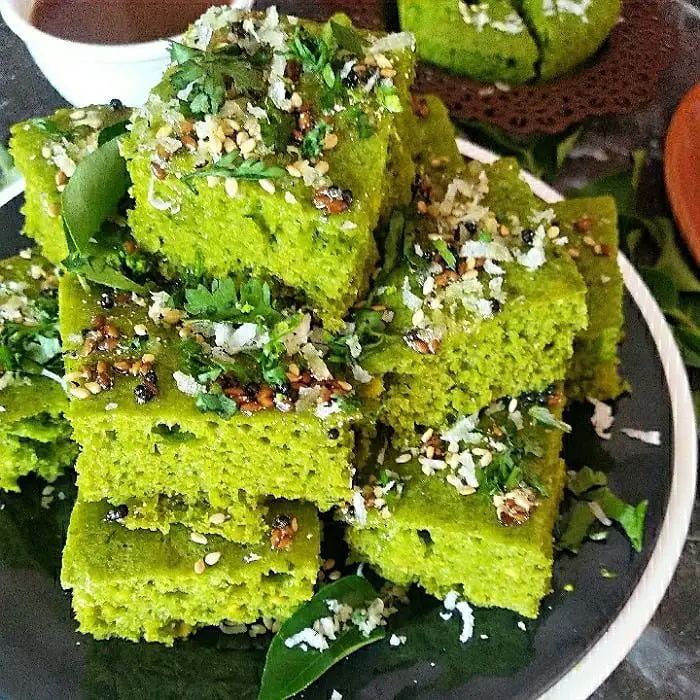 Instant Palak Dhokla - Spinach Dhokla https://thespicycafe.com/wp-content/uploads/2021/05/healthy-protein-iron-rich-palak-dhokla-spinach-indian-popular-snack.jpg https://thespicycafe.com/tag/indiansnacks/