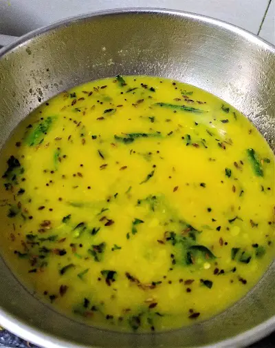 Phodnicha Varan (Maharashtrian Style) | Tempered Lentil Curry https://thespicycafe.com/wp-content/uploads/2021/08/varan-03.jpg https://thespicycafe.com/phodnicha-varan-recipe/