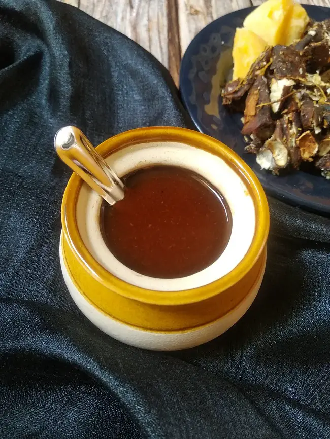 Imli Chutney Recipe- Tamarind Chutney https://thespicycafe.com/tamarind-chutney-recipe/