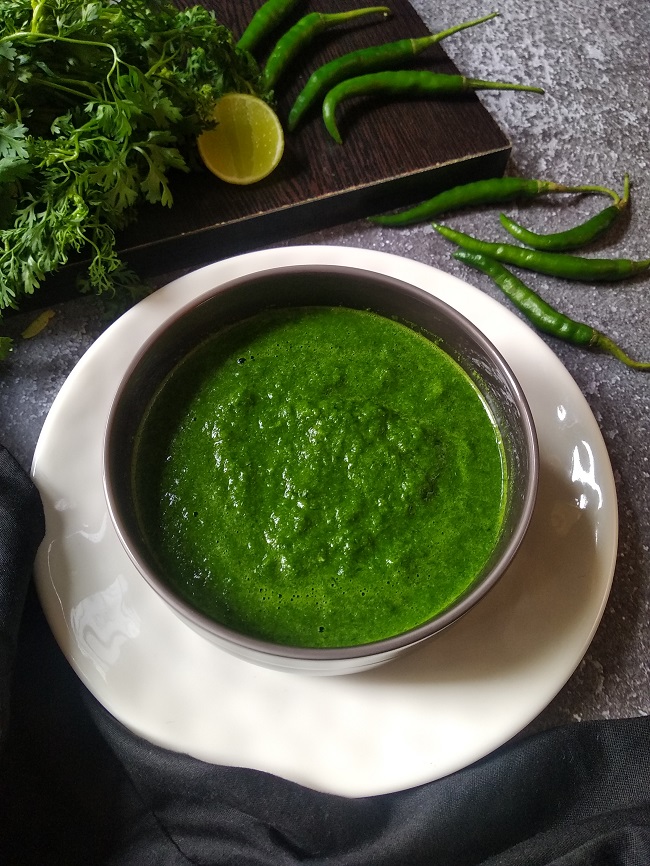 coriander chutney - green chutney recipe