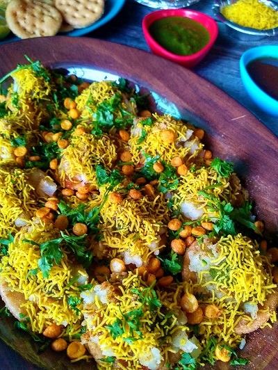 Shev Puri https://thespicycafe.com/wp-content/uploads/2022/06/SEV-PURI-INDIAN-VEGAN-RECIPE.jpg https://thespicycafe.com/shev-puri-recipe/