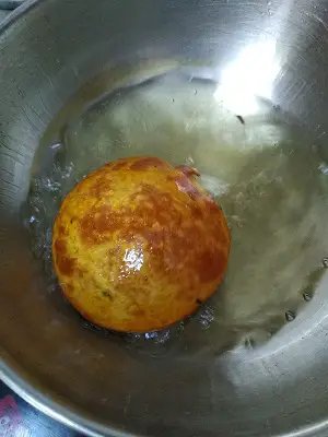 Lal Bhoplyachi Puri - Pumpkin Masala Puri https://thespicycafe.com/pumpkin-masala-puri-recipe/