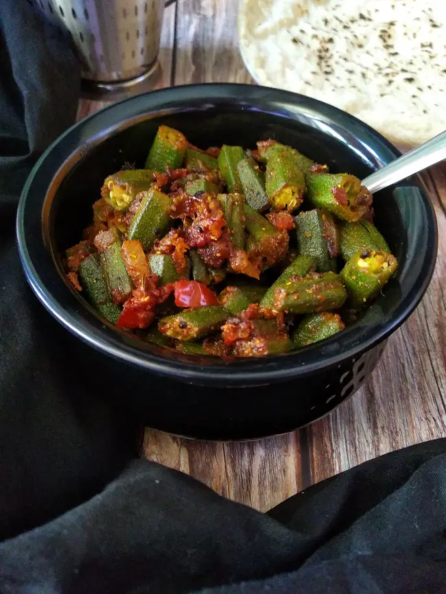 Bhendi Chi Bhaji | Bhindi Ki Sabji https://thespicycafe.com/wp-content/uploads/2022/06/tsc4.jpg https://thespicycafe.com/category/dry-vegetable-recipes/