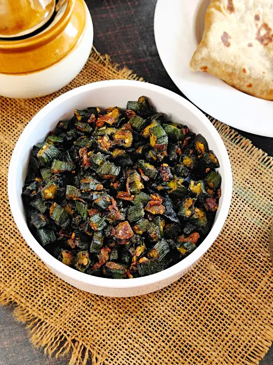 Bhindi Bhaji (Maharashtrian Style) | Okra Fry Sabji https://thespicycafe.com/wp-content/uploads/2023/01/1672891452503.jpg https://thespicycafe.com/category/dry-vegetable-recipes/