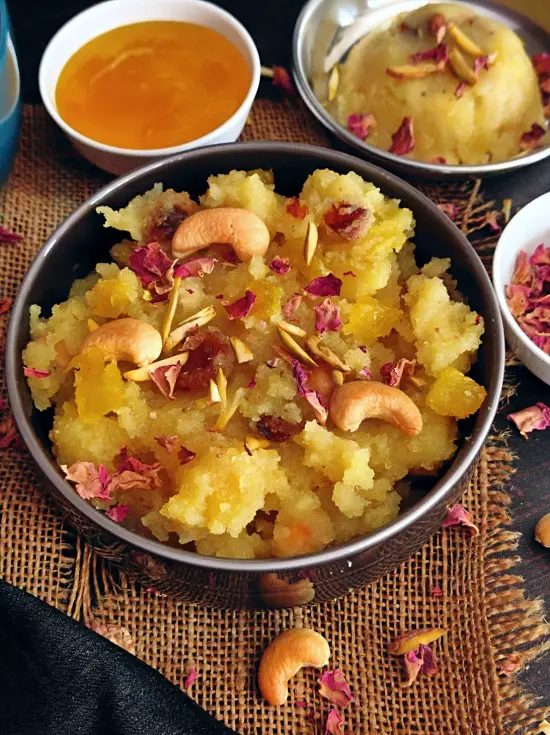 Pineapple Sheera With Pineapple Syrup | Pineapple Kesari | Pineapple Halwa https://thespicycafe.com/wp-content/uploads/2023/03/112-pineapple-sheera-halwa-kesari-godacha-sheera-maharashtrian-goad-sheera-semolina-pudding-vegetarian-easy-quick-simple-no-onion-no-garlic-breakfast-snack-Indian-dessert-sweet-recipe.jpg https://thespicycafe.com/pineapple-sheera-using-pineapple-syrup/