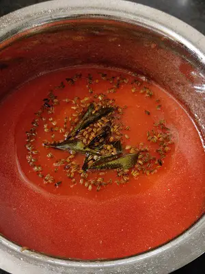 Tomato Saar | Maharashtrian Tomatocha Saar Recipe https://thespicycafe.com/wp-content/uploads/2023/08/1-tomato-saar-soup-healthy-nutritious-easy-quick-simple-appetizer-cream-of-tomato-soup-vegan-vegetarian-lunch-dinner-indian-shorba.png https://thespicycafe.com/maharashtrian-tomato-saar-recipe/