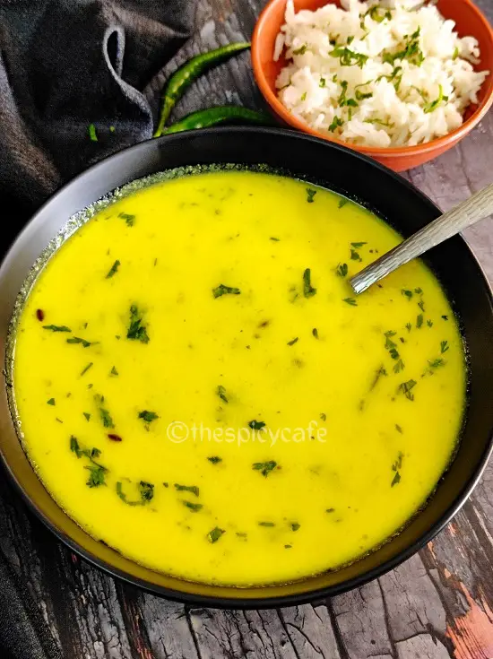 Maharashtrian Kadhi Recipe | Sweet & Tangy Kadhi Recipe | Yogurt Curry https://thespicycafe.com/wp-content/uploads/2023/08/1-Maharashtrian-kadhi-recipe-vegetarian-proteinrich-curd-yogurt-curry-sweet-tangy-spicy-easy-quick-simple-lunch-dinner-soup-bowl-Indian-curry-kadhi-pakoda.png https://thespicycafe.com/category/curries-dals/