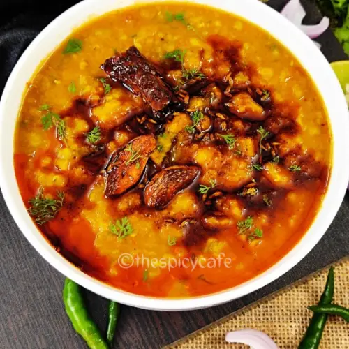 lal masoor dal tadka red lentil curry indian protein rich diabetic-friendly vegan vegetarian dal curry lentil lunch dinner paratha naan rice easy quick simple keto